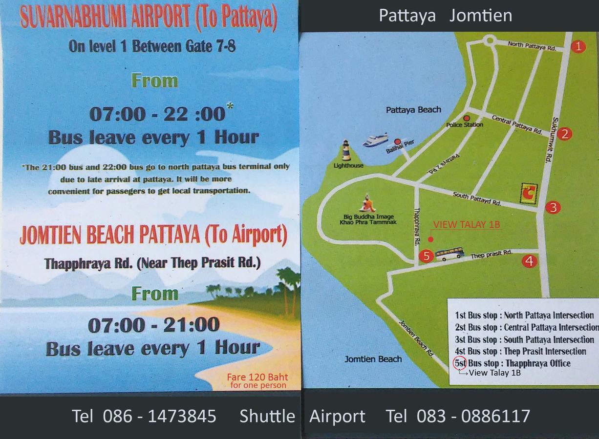 View Talay 1B Serviced Apartments Pattaya Extérieur photo